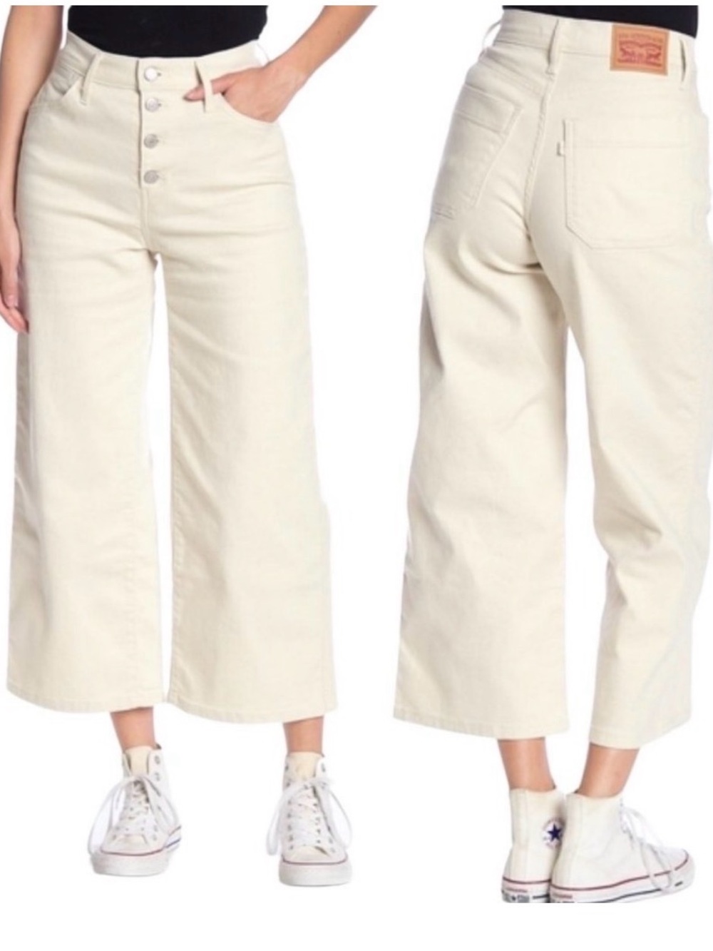 Levi's Mile High Wide Leg Cropped - Women’s 26